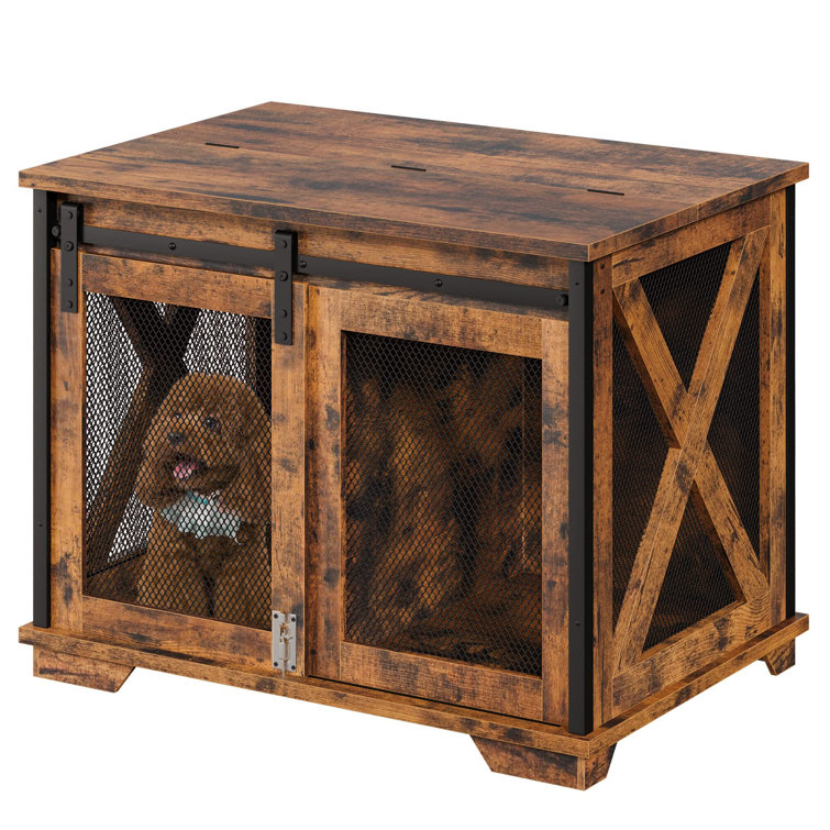 Wayfair wooden dog discount crate